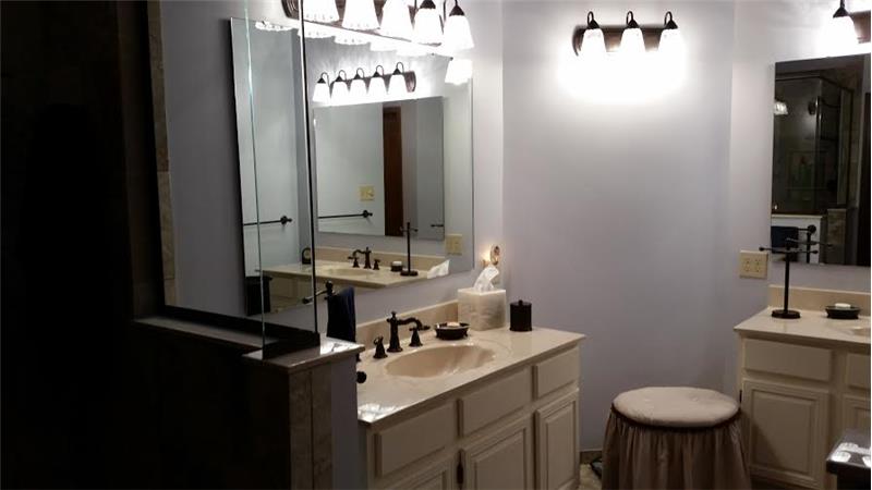 8055 Foxchase Dr, - Master bath second sink.