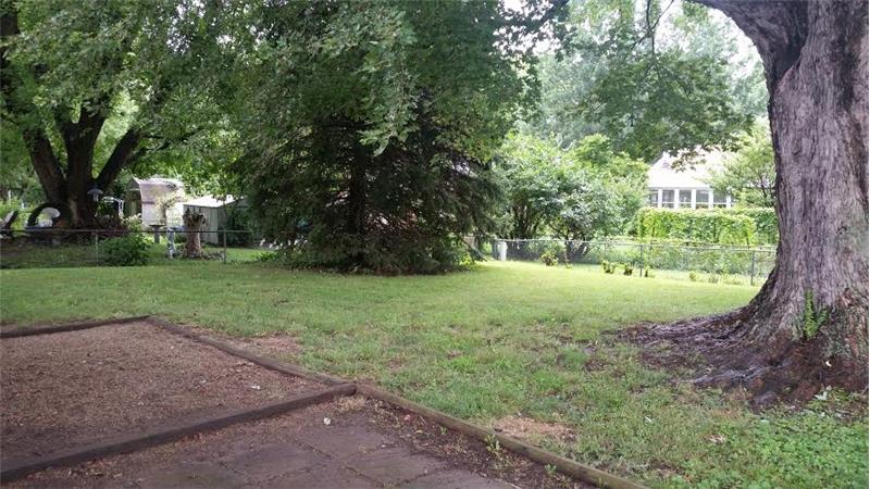 4308 Wedgewood Crt Indpls 46254 - Paver patio & backyard with mature trees and fenced rear yard