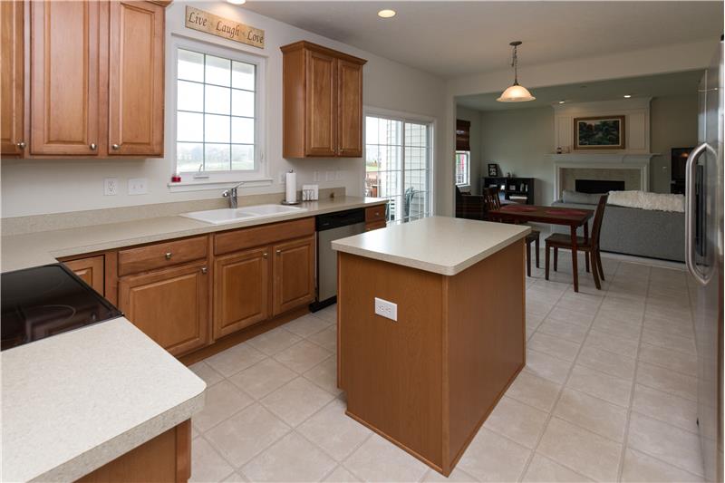 12811 Milton Rd - Kitchen open to Great room