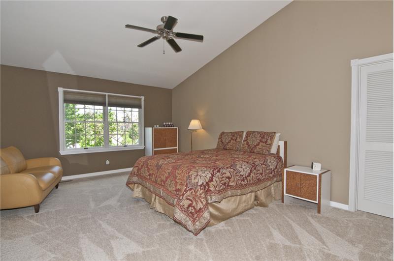 Master Bedroom with Huge Walk-in Closet