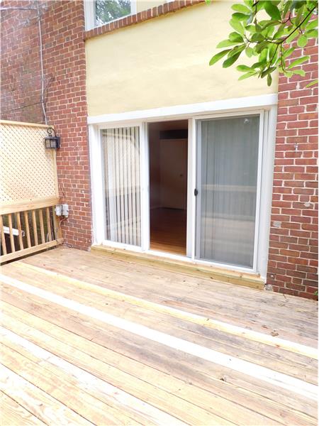 Sliding Glass Doors To Room Size Deck
