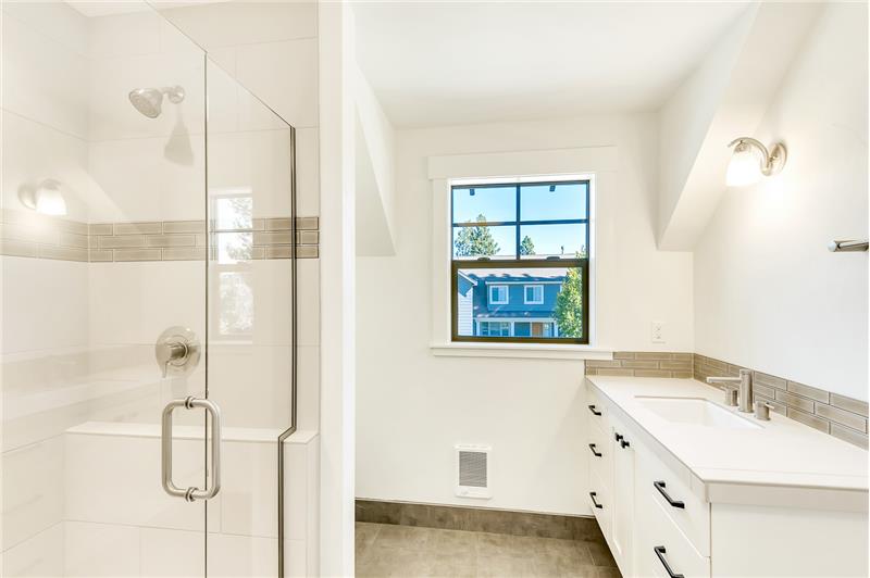 Photo shown is not of subject property.  Photo is of a completed unit with a similar finishes but different floor plan. 