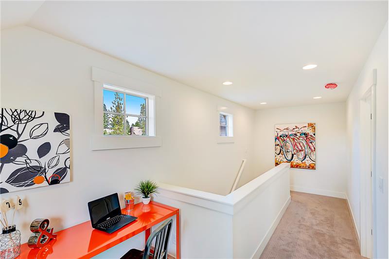 Photos of same finished floor plan with similar finishes. 