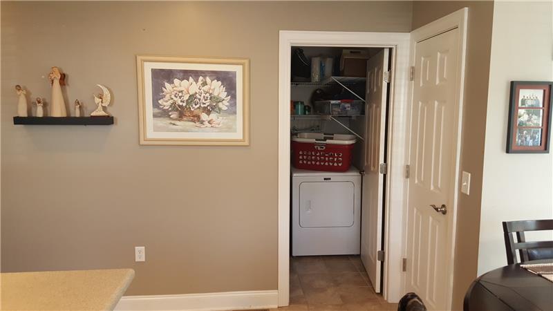 separate laundry room