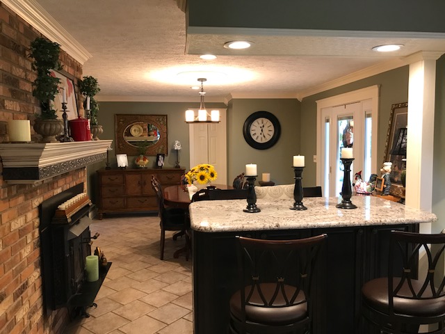 full view of kitchen