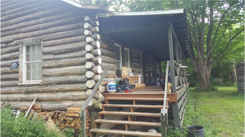 large front porch