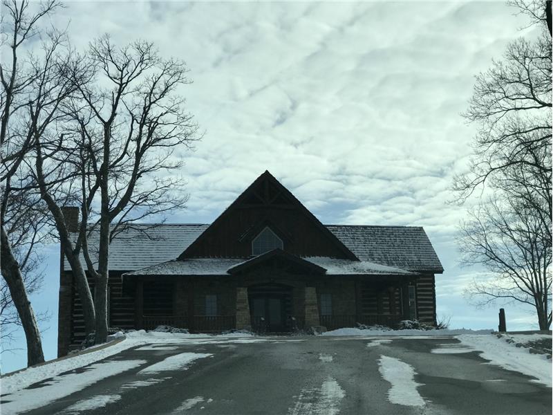 Retreat Lodge in Winter