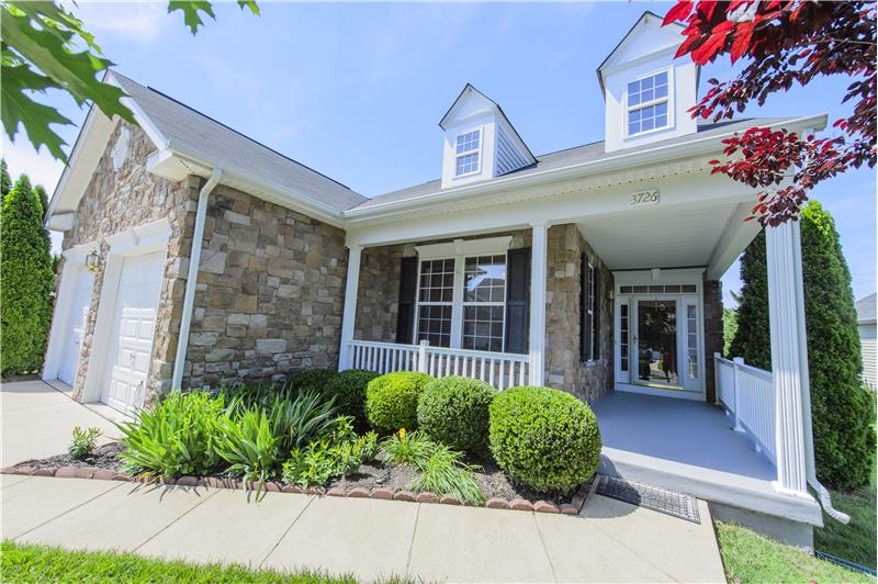 Front Exterior great porch
