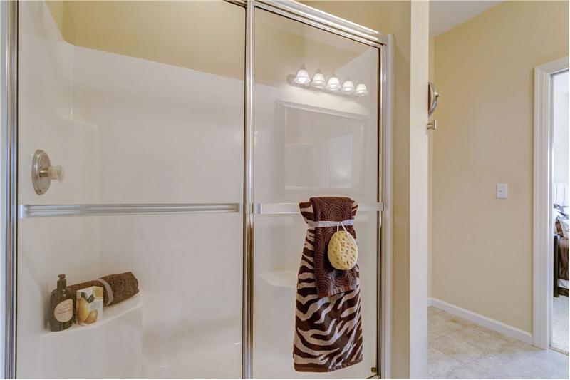 Over sized shower