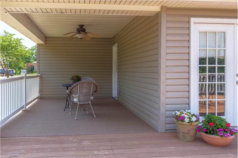 15 x 12 covered deck with ceiling fan
