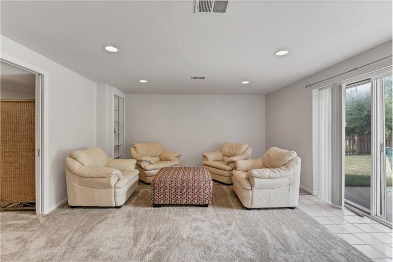 Lower Level rec room