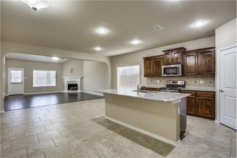 Fantastic open floor plan