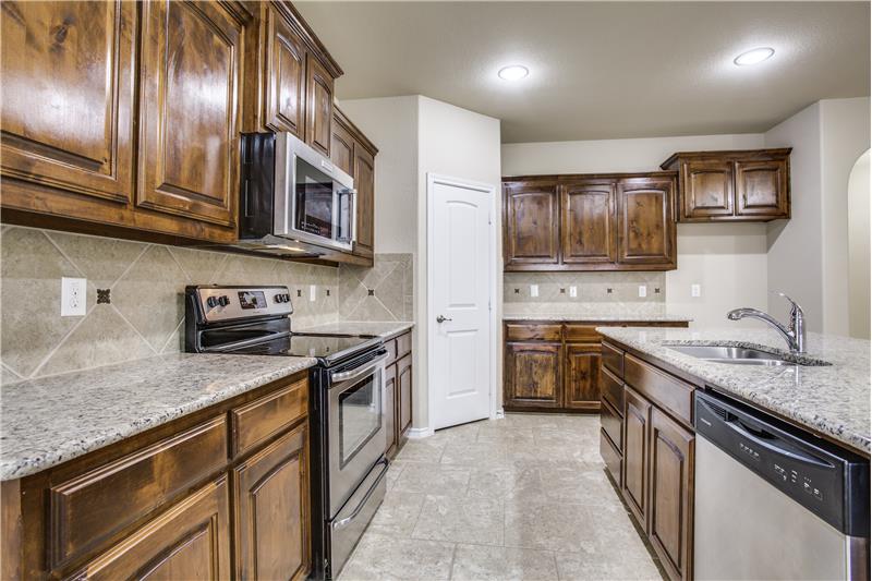 Lots of counter and cabinet space