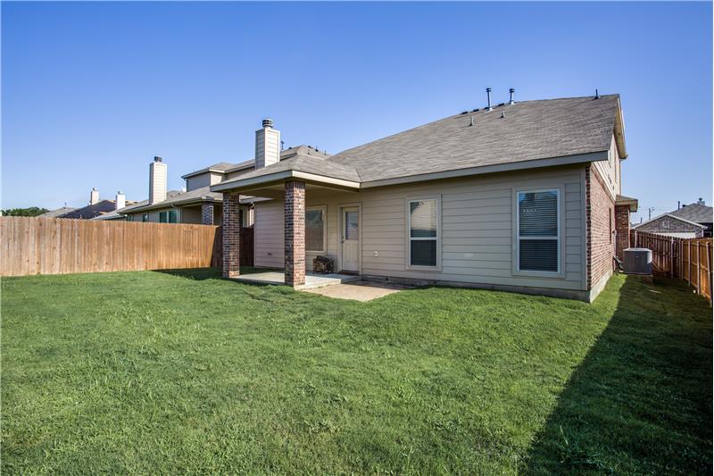 Covered Back Patio