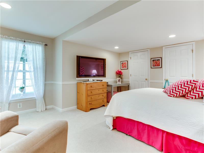 Basement 4th Bedroom Suite