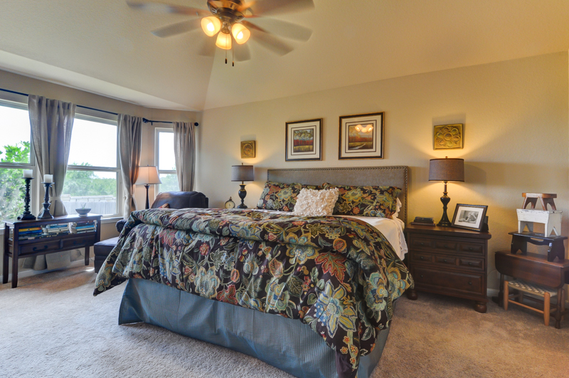 Beautifully Appointed Master Bedroom