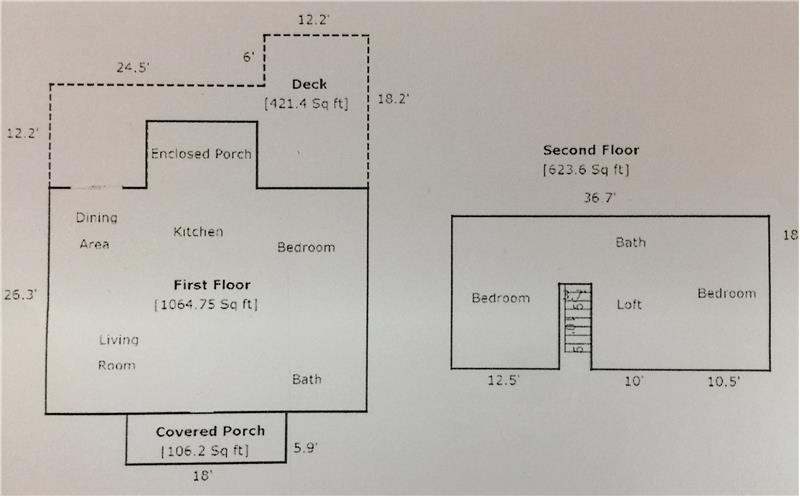 Appraisal layout of house