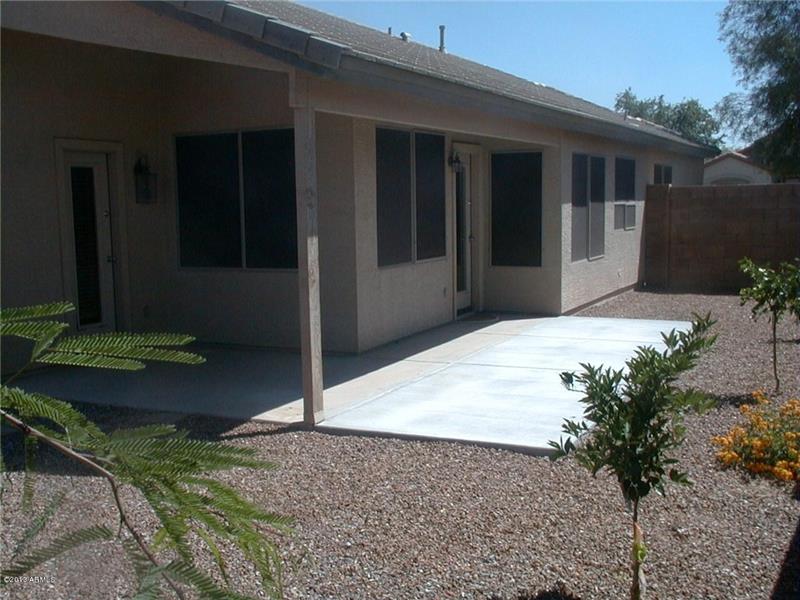 Covered patio