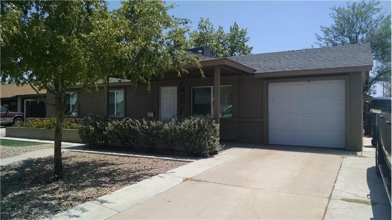Recently painted, stucco exterior