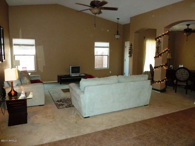 Views of living room