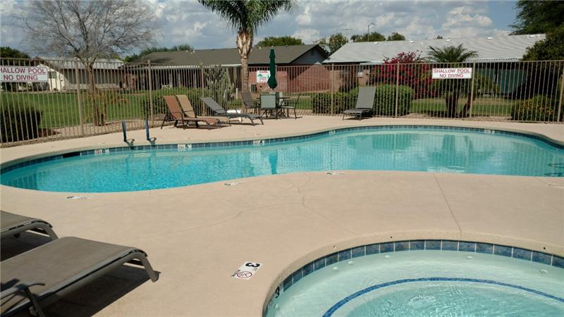 Pool and spa