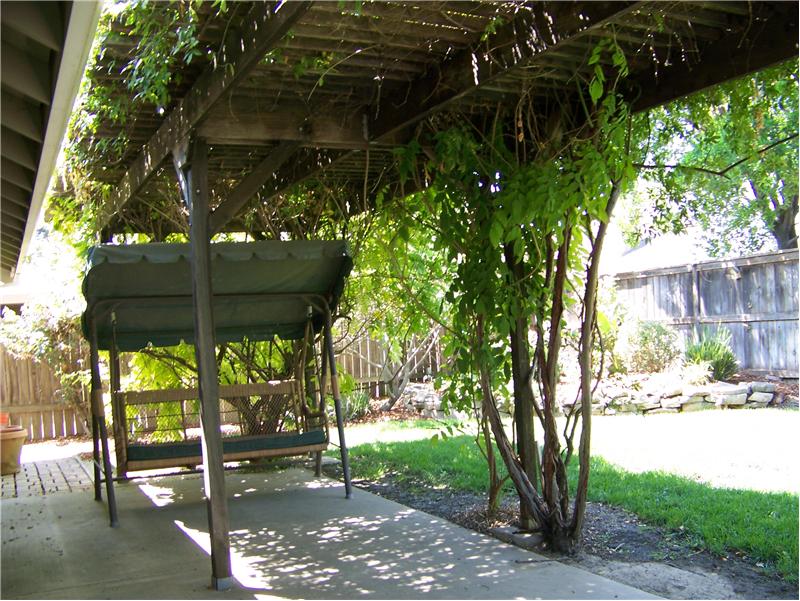 Covered patio