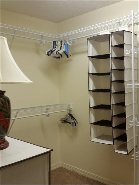 Master Bedroom Closet Lower Level
