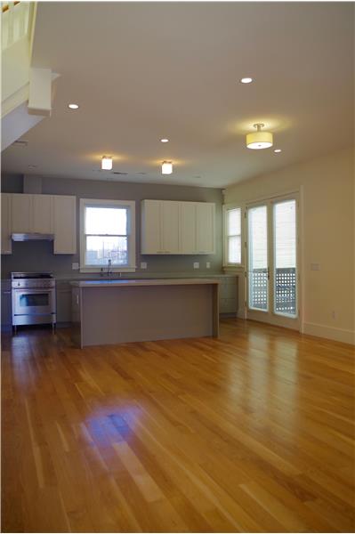 Open Kitchen and Living Room