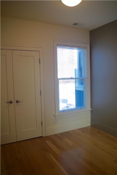 3rd bedroom with built in wardrobe