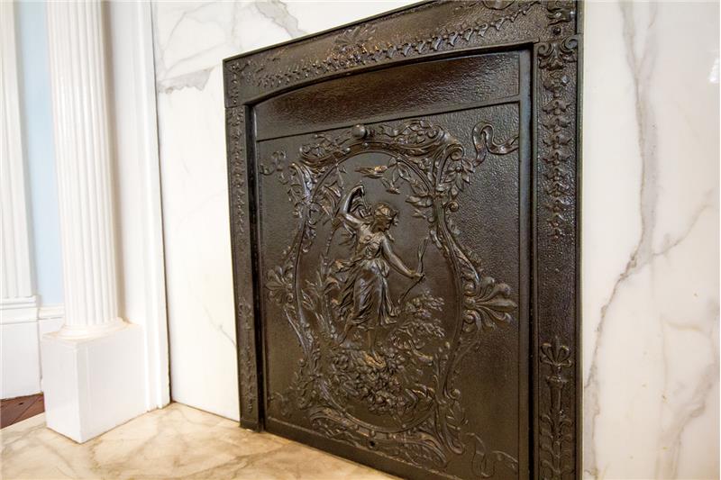 Great room fireplace