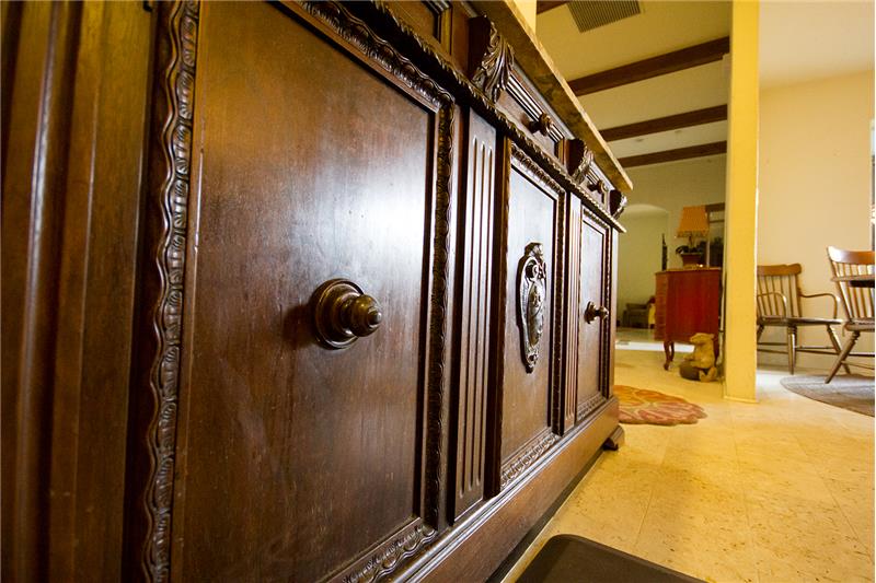Cabinetry crafted from Repurposed Antiques