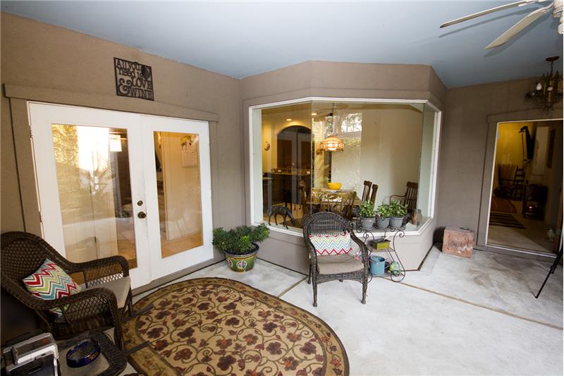 Interior Covered Porch