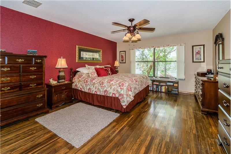 Owners suite with river views