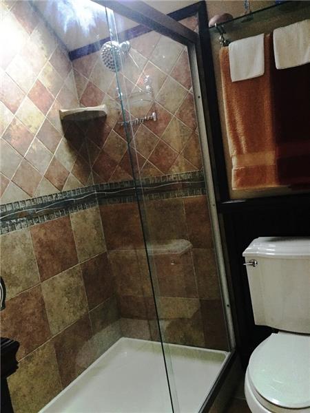 Oversize shower