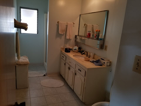 One of Three Separate Bathrooms