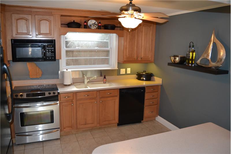 Updated Kitchen with dining alcove