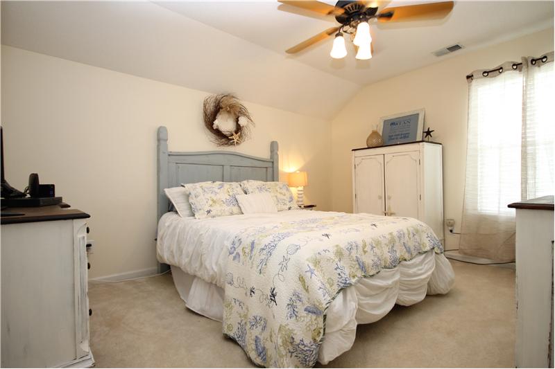 Guest room with plenty of natural light