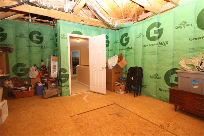 Huge walk in attic can be finished as a fifth bed, second master suite, office, etc. you decide!