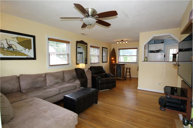 Original hardwood floors