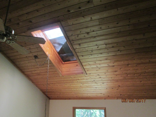 Living room skylights