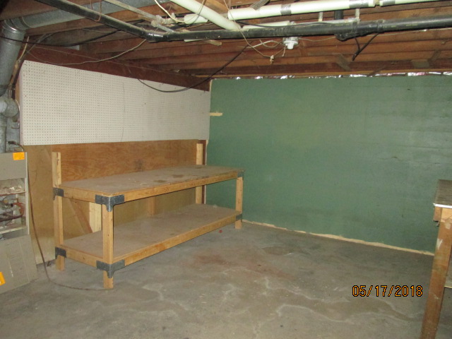 Basement and work area 
