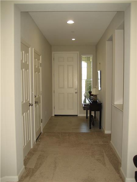 View of Front Entry From Living Room