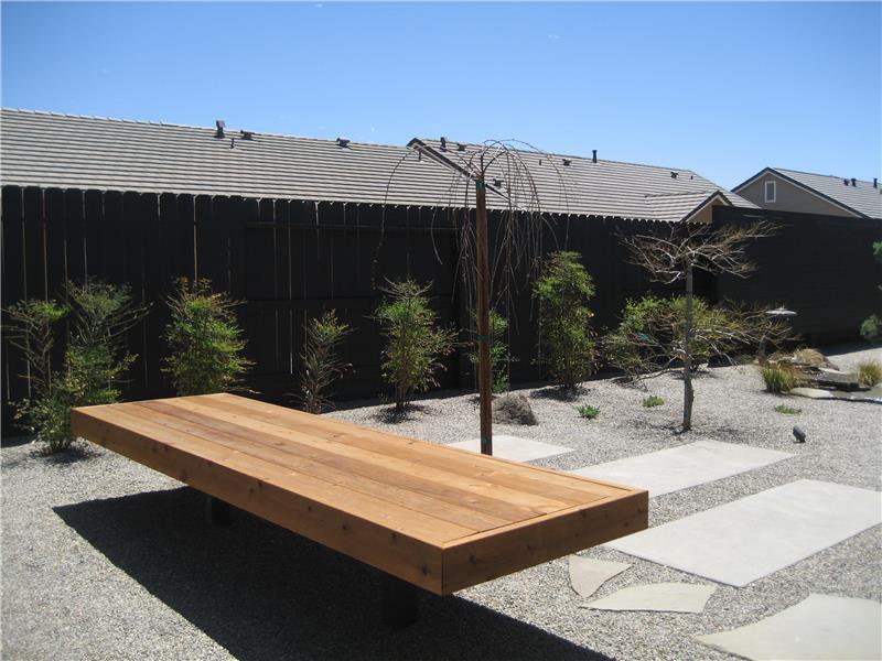 Redwood Bench