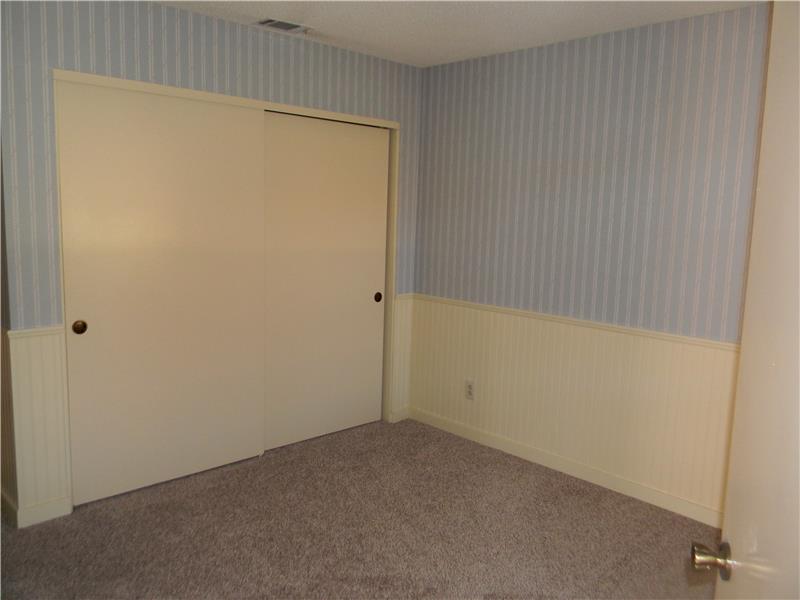 Cute wainscot in this bedroom