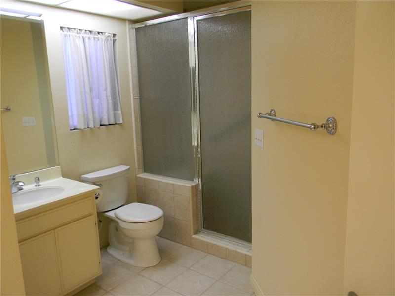 This is one side of the big bathroom