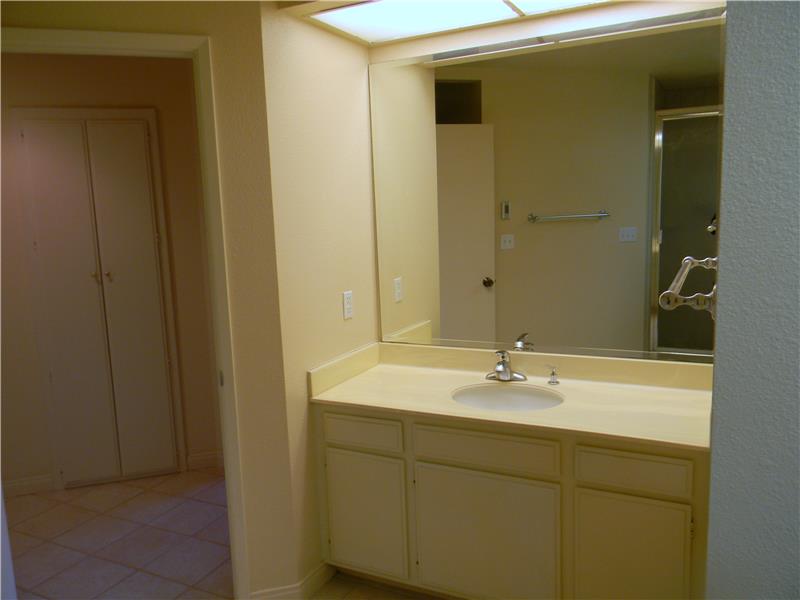 2nd vanity on opposite side