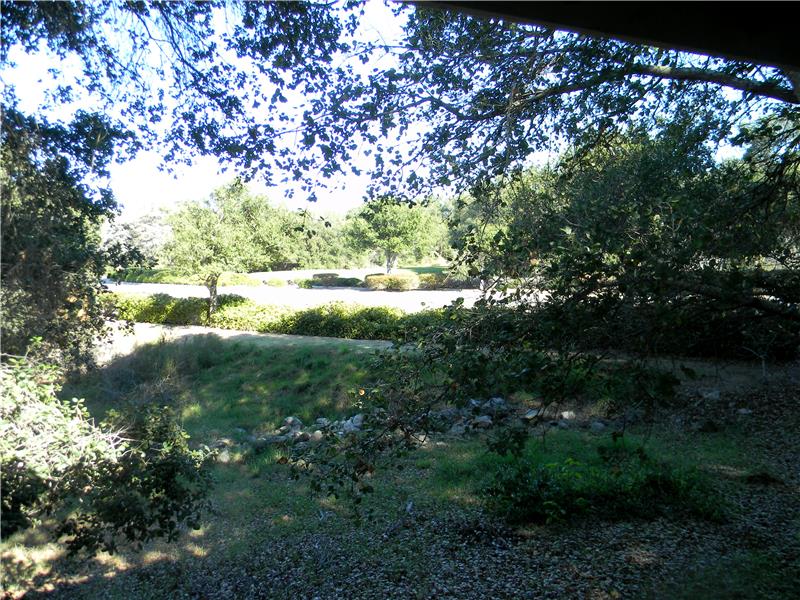 This is the view out the bedroom window