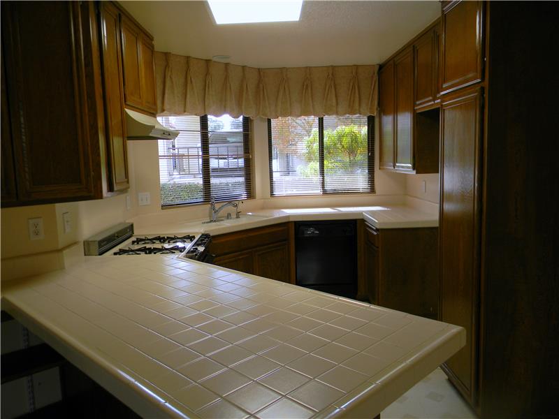 Lots of counter space & cupboards