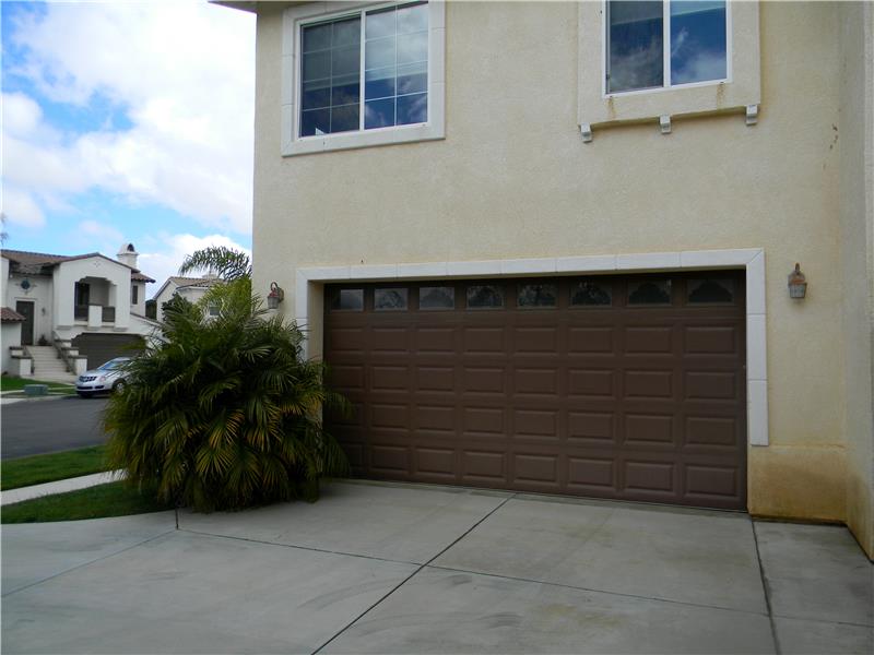 Garage on backside of house