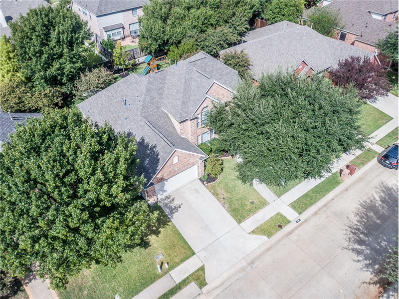 Aerial view of this fantastic home!